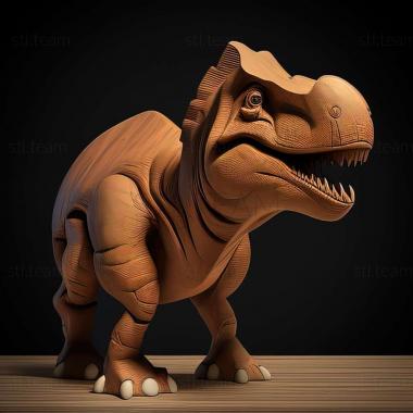 3D model Osmakasaurus depressus (STL)